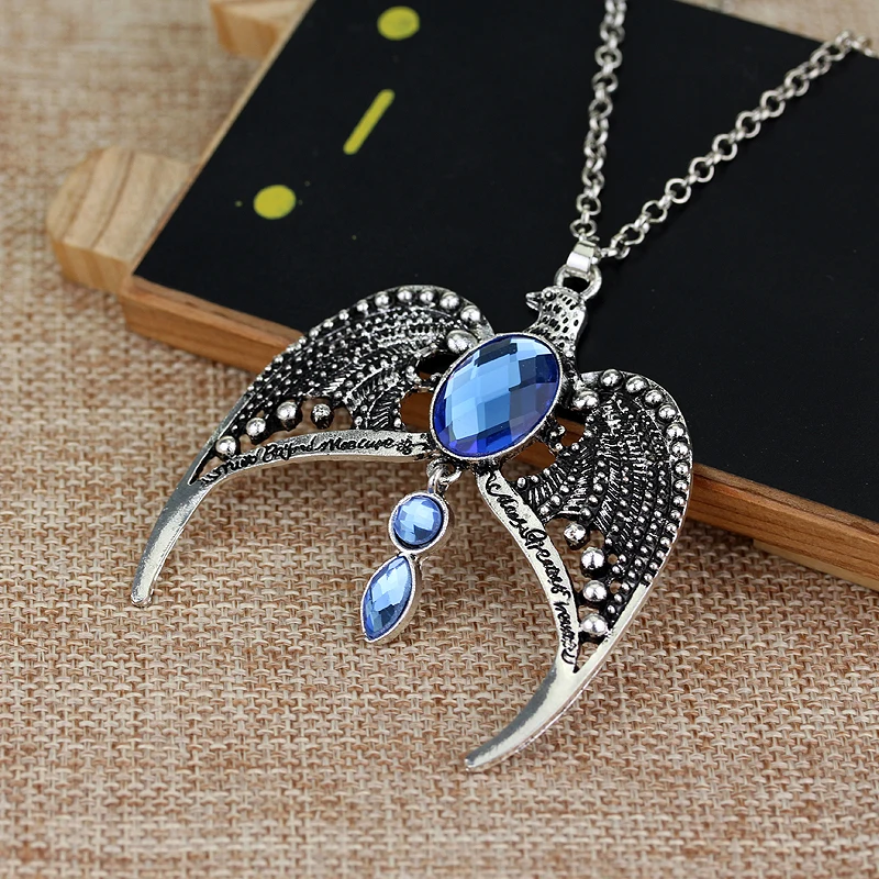 Harry Potter Ravenclaw Lost Diadem Lord Voldemort Horcrux Pendant Necklace 