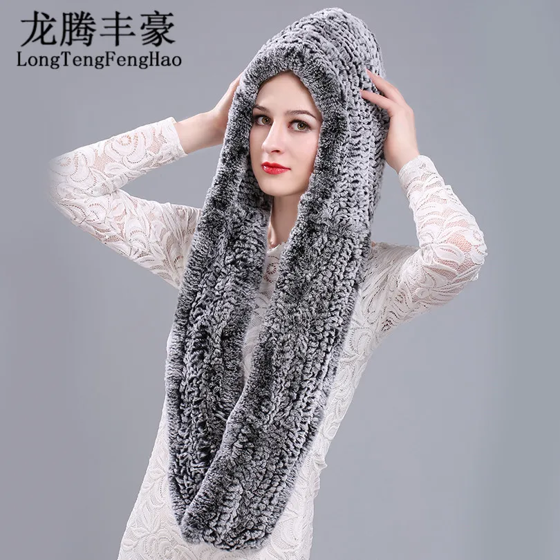 Зимняя вязаная шапка 2019 шарф облегающие шапки женский теплый из натурального