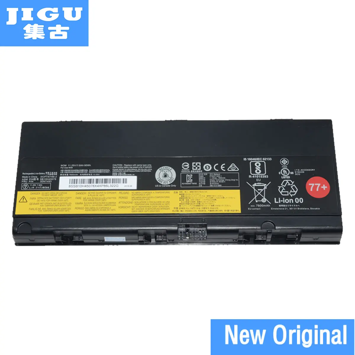 Pаспродажа JIGU оригинальный ноутбук Батарея 00NY490 00NY491 00NY492 00NY493 SB10H45075 SB10H45076 SB10H45077 для LENOVO для ThinkPad P50