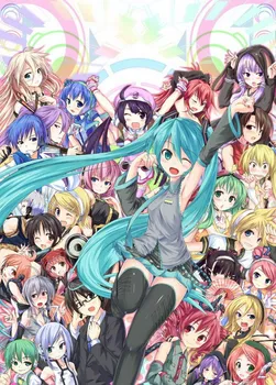 

VOCALOID2 Anime Characters 150*200CM Single-layer Blanket #39504