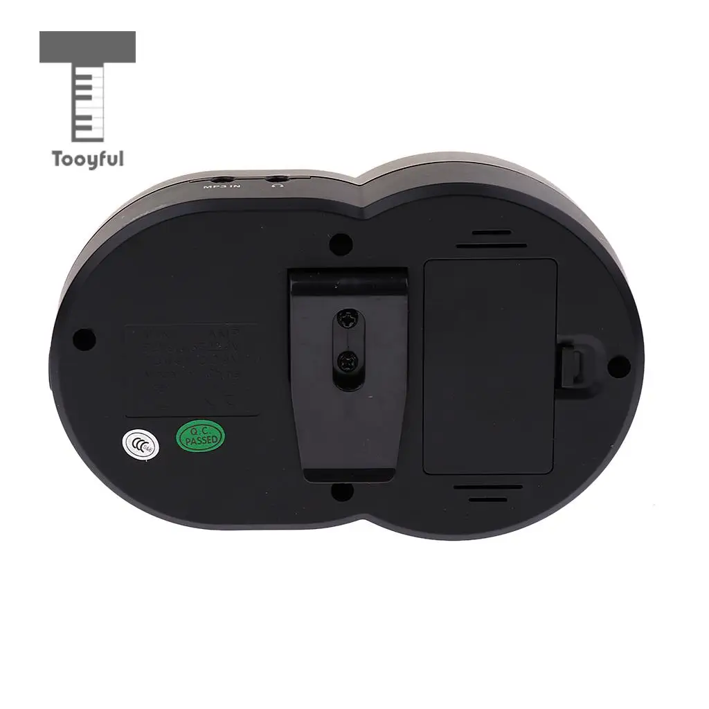 Tooyful Portable 3W Mini Distortion Guitars Amplifier Electric Guitar Amp Loud Speaker Tone Adjust Black