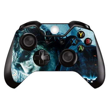 

2pcs/lot 2 pieces the Joker cover decal for xbox one controller skin sticker for xbox one PVC vinyl sticker for xbox one skin