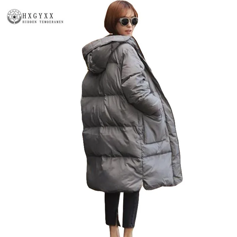 Winter Jacket Woman 2018 Loose Plus Size Hooded Parka Casual Warm Long Outerwear Down Cotton Coat Long Puffer Jackets Okb374 Winter Jacket Woman 2018 Loose Plus Size Hooded Parka Casual Warm Long Outerwear Down Cotton Coat Long Puffer Jackets Okb374