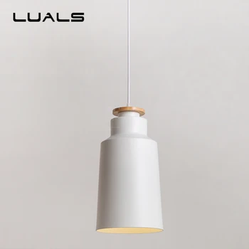 

Nordic Pendant Lights Contracted Metal Led Pendant Light Bedroom Restaurant Pendant Lamp Creative Wrought Iron Modern Lighting