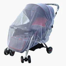 Cochecito de bebé, cochecito de bebé, mosquitera, red de protección contra insectos, seguridad para bebés, accesorios de malla para cochecito, mosquitera 2020