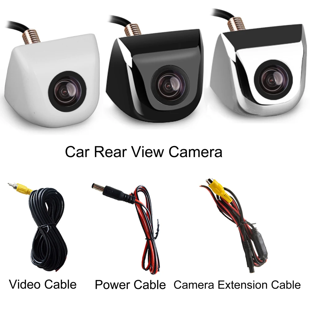 Car Rear View Camera Metal body Waterproof Night Vision Car Park Monitor 170 Degree Mini Car