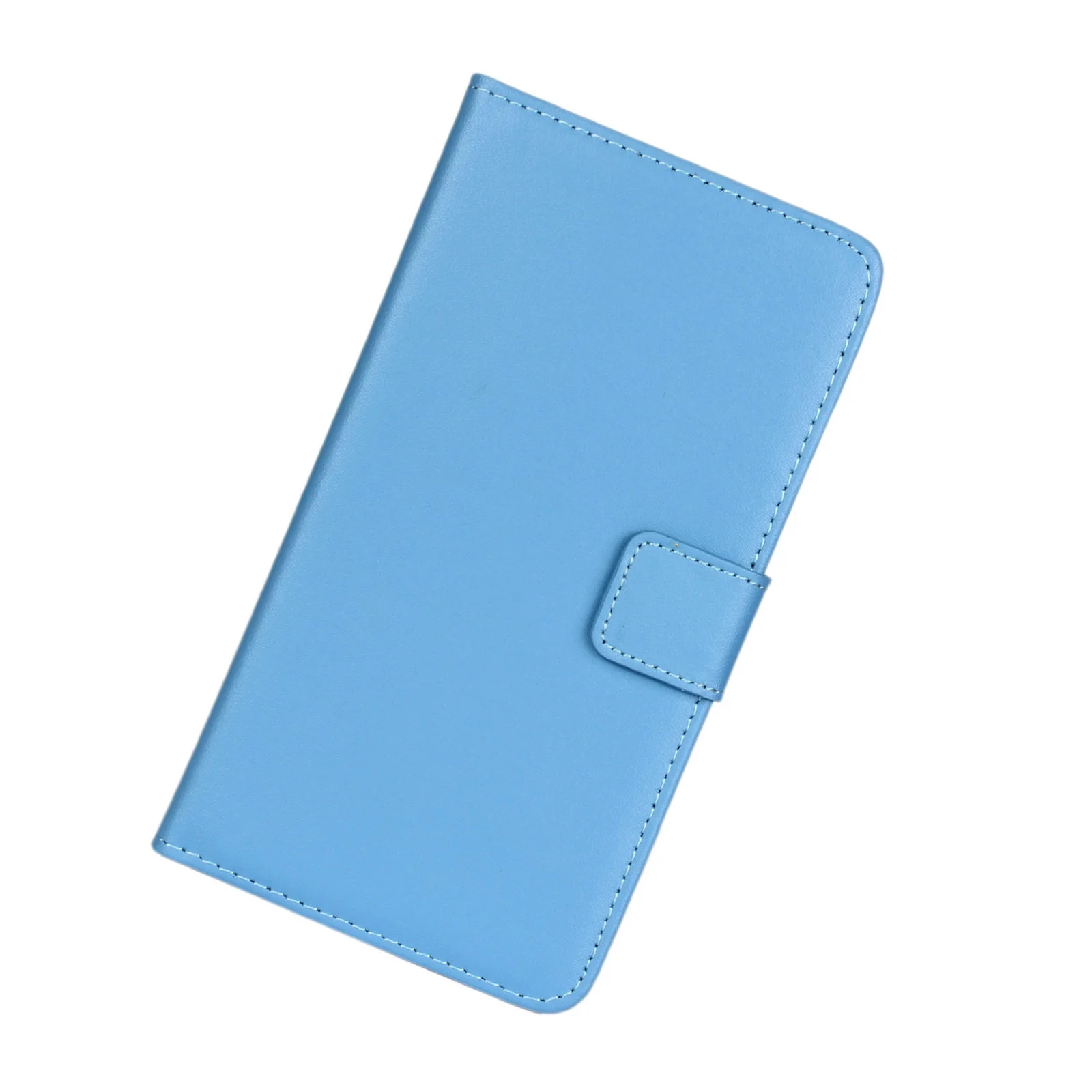 Кожаный чехол-портмоне премиум класса с откидной крышкой для sony Xperia Z3 5,1" D6603 D6633 с отделениями для карт и держателем денег, чехол GG - Цвет: Небесно-голубой