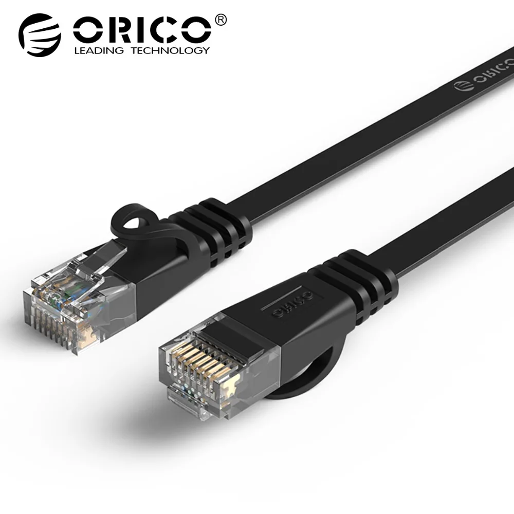 Prix ORICO Cat7 Ethernet Câble RJ45 Chat 7 Rond Réseau Lan Câble RJ45 Patch Cordon pour PC Routeur Ordinateur Portable Câble Ethernet avec Blindage
