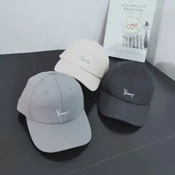 

Korean Version Spring And Summer New Style Letter Embroidered Baseball Cap Cool Men Street Hat Leisure Fashion Women Cotton Cap