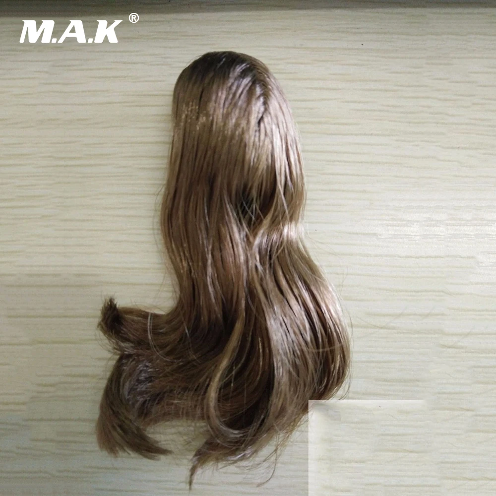 

Popular 1/6 Female Long Hairs Curls 2.0 Wigs For 12" Action Figure Body Model Toys Accessory
