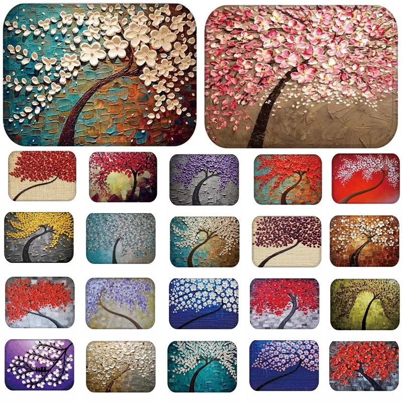 RIANCY 3D Printing Tree Anti-Slip Suede Carpet Door Mat doormat Outdoor Kitchen Living room Floor Mat Rug 15.8*23.6 Inch 48221 RIANCY 3D Printing Tree Anti-Slip Suede Carpet Door Mat doormat Outdoor Kitchen Living room Floor Mat Rug 15.8*23.6 Inch 48221
