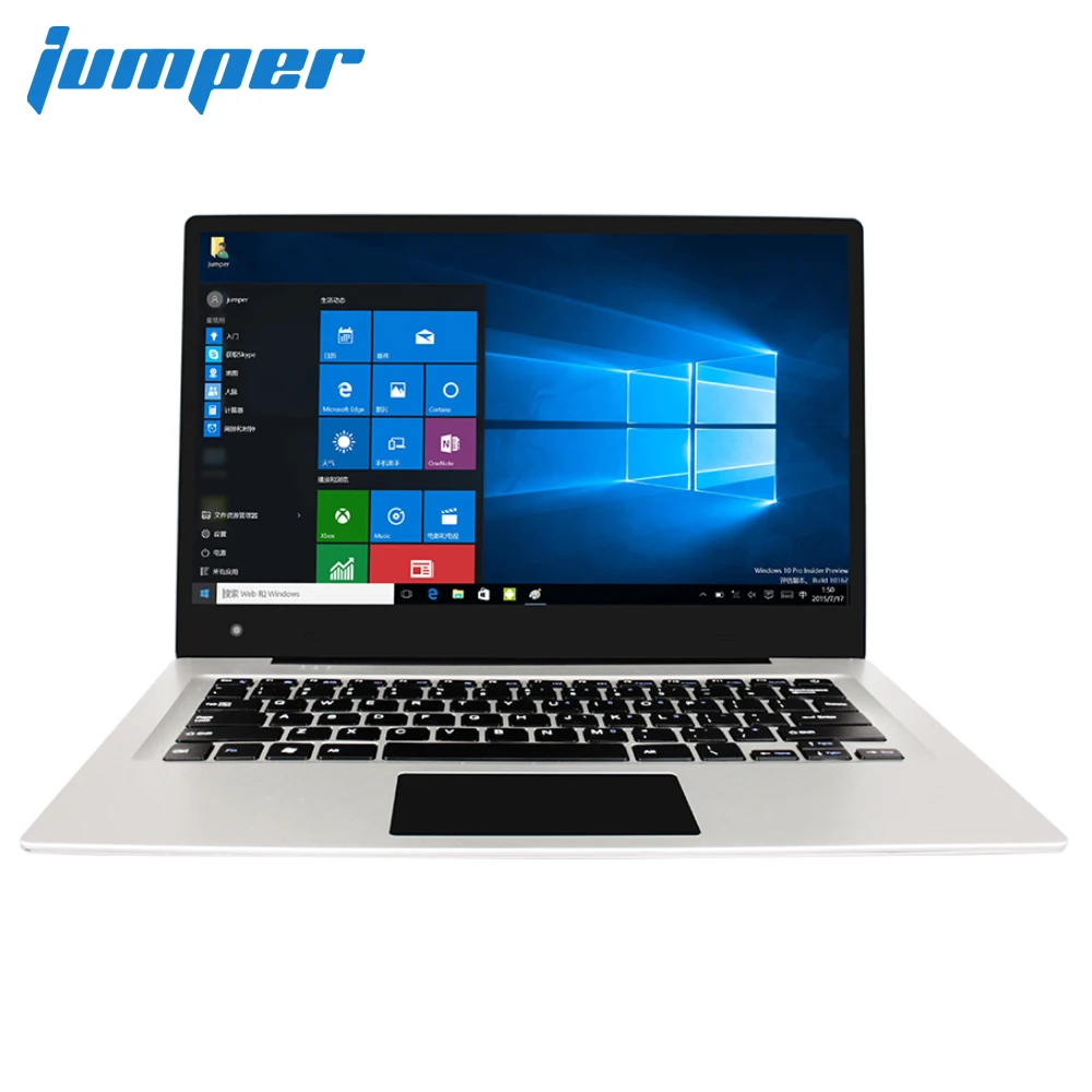Джемпер ezbook 3 s 14 дюймов ноутбука 6 ГБ DDR3L ОЗУ 256 хранения SSD Intel Apollo Lake N3450 1080 P FHD экран