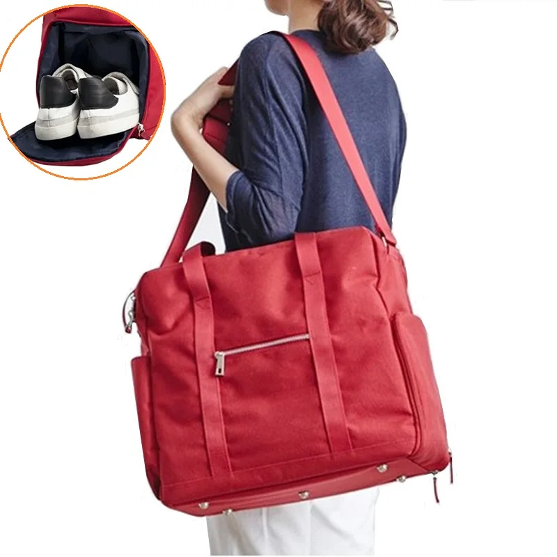Большая вместительная спортивная сумка для путешествий, для спортзала, портативная спортивная сумка для хранения, для женщин, для фитнеса, портативные сумки, мужская спортивная сумка на плечо