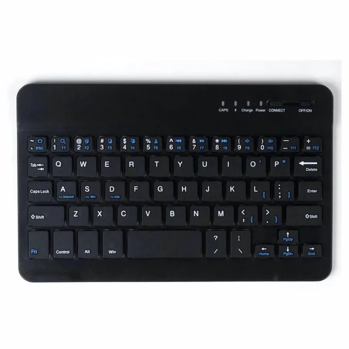 Ultra Slim Russian Spanish Language Wireless Bluetooth Keyboard for Android iOS Windows For iPad 2 3 4 Air Air 2 Tablets (6)