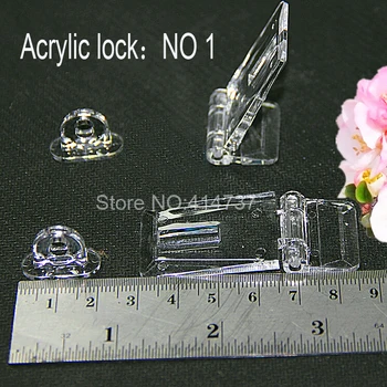 

Arcylic door hinge locker hasp lock clear handle show exhibition cabinet cupboard electronic jewel advertise clear Drawer