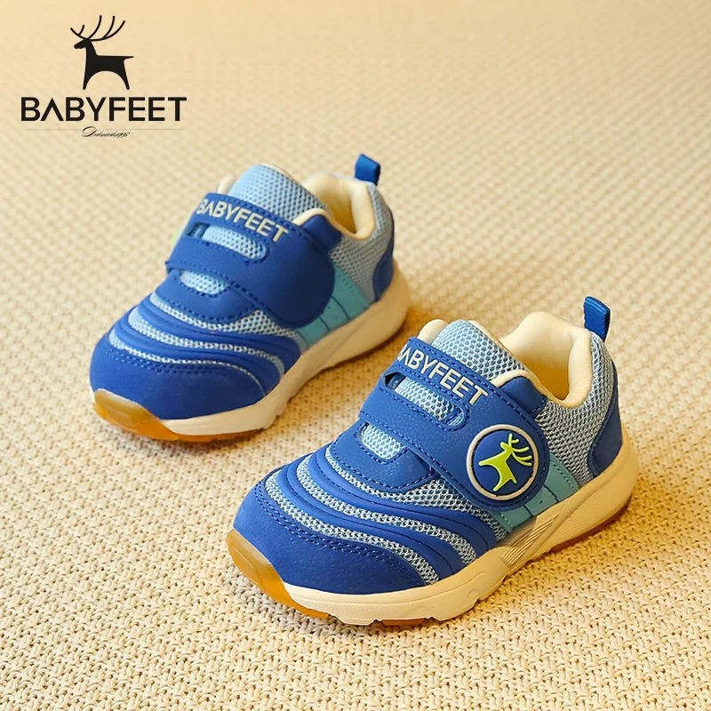 2017 Babyfeet children sneakers little boy baby girl infant kids function shoes Sport Shoes Flat breathable Toddler shoes Y93303 soft sole baby shoes toddler moccasins kids girl barefoot leather baby shoes items infant footwear bota infantil 503020