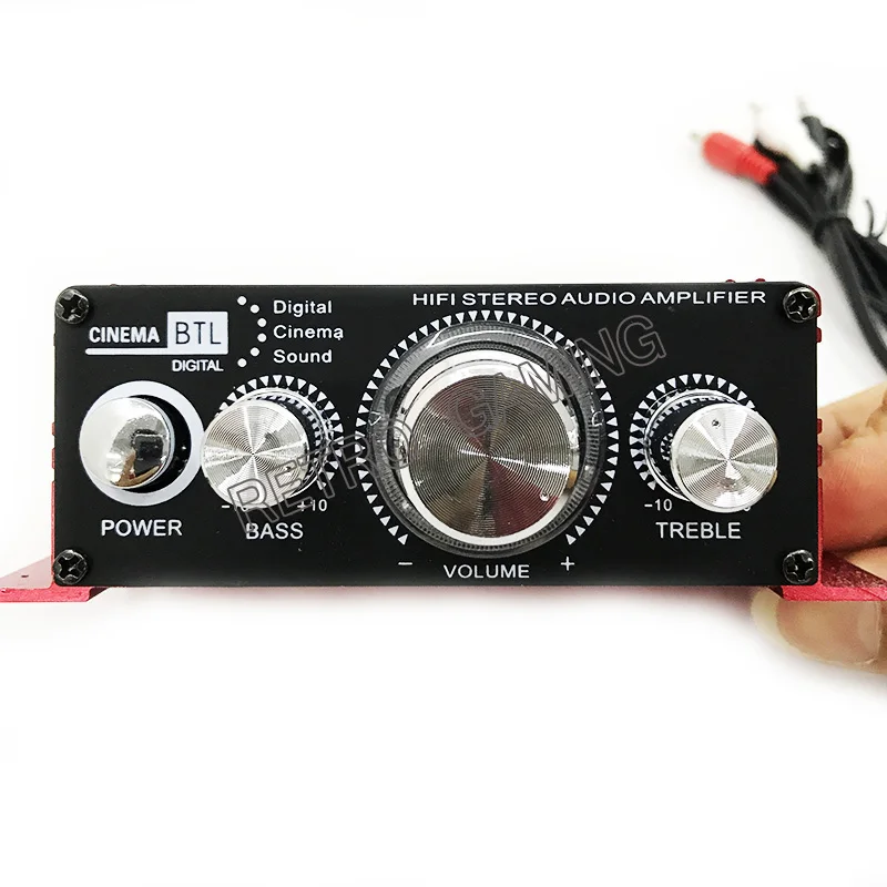 MA 170 12 В 2 канала светодиодный мини Hi Fi стерео усилитель для Аркада JAMMA MAME игровая