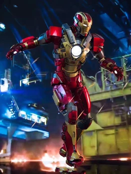 

DFS007 1/9 Full Set Figure Series Iron Man 3 MK17 Heartbreaker Mark17 Diecast Action Figure Model Toys for Colelction Fans Gift