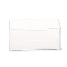 Новинка для очистки стола Бизнес держатель для карт акриловая подставка на витрину пластиковый настольный полка