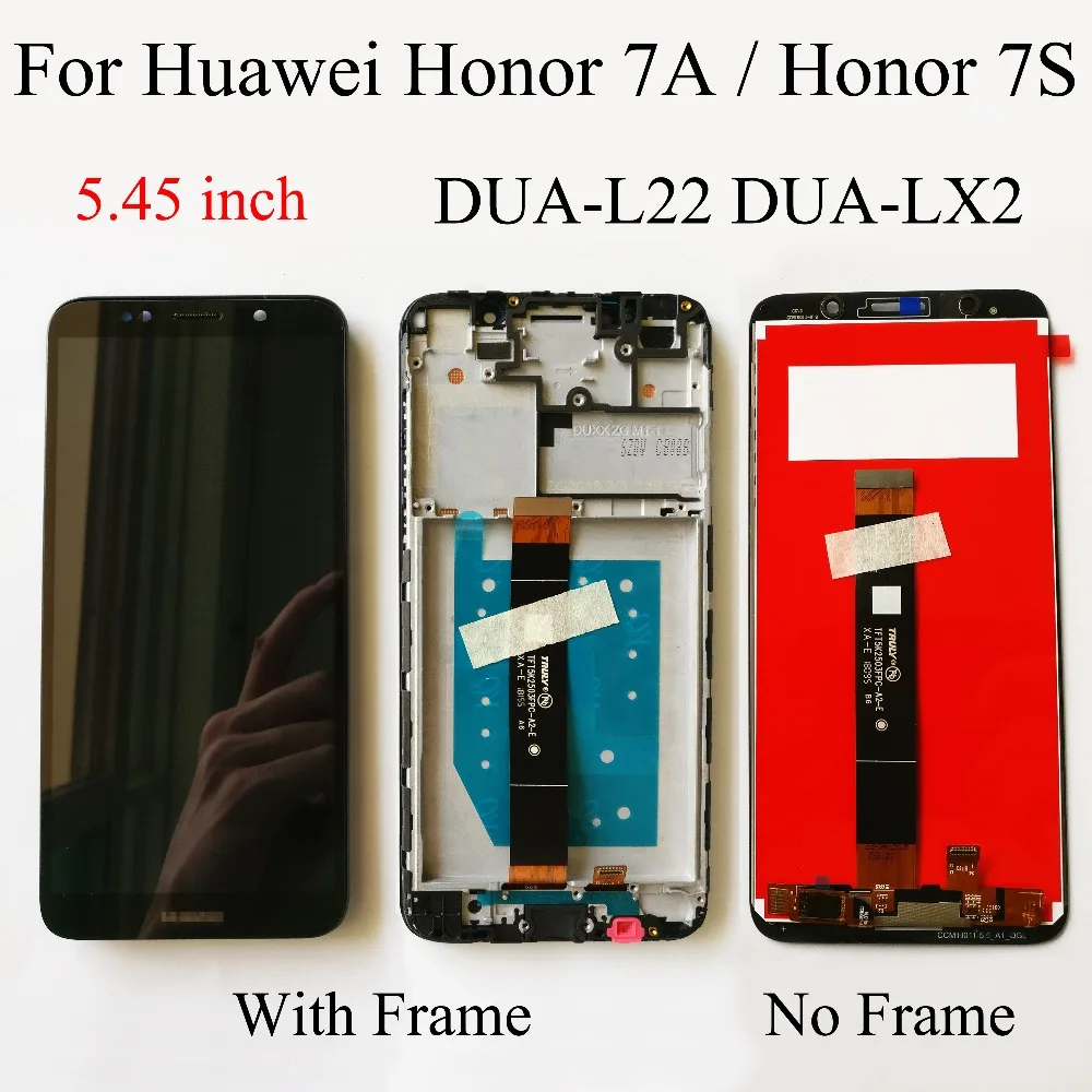 

5.45 inch for Huawei Honor 7S LCD Display Touch Screen Digitizer Assembly With Frame For Huawei Honor 7a DUA-L22 / Honor play 7