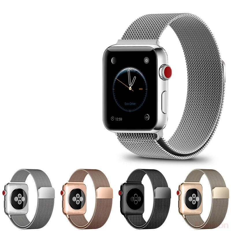 Для Apple Watch группа 42 мм/38 мм iwatch 3/2/1 Нержавеющая сталь ссылка браслет запястье