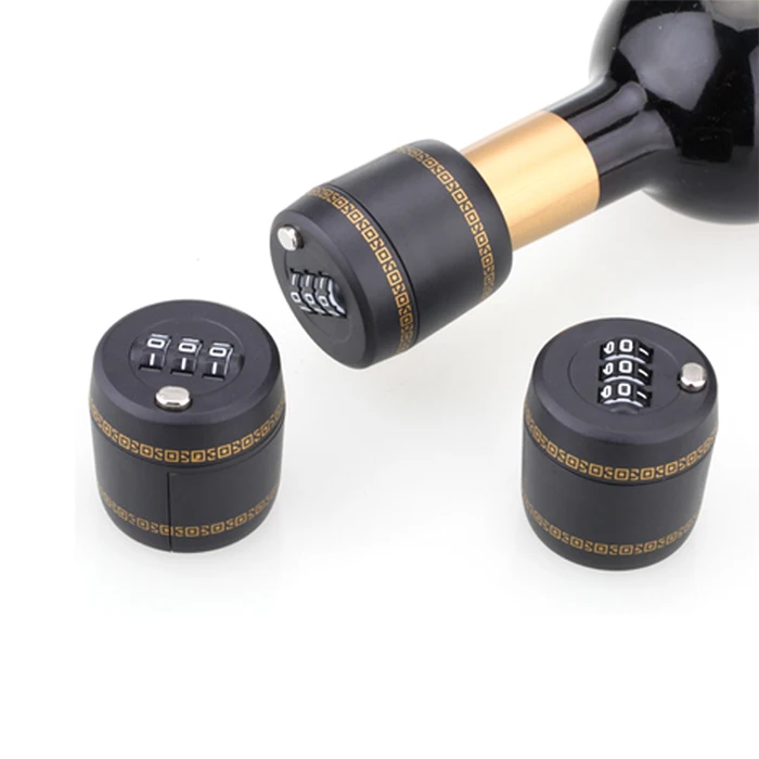 

Wine lock prop bottle lock real life room escape props, find password to open the wine bottle lock