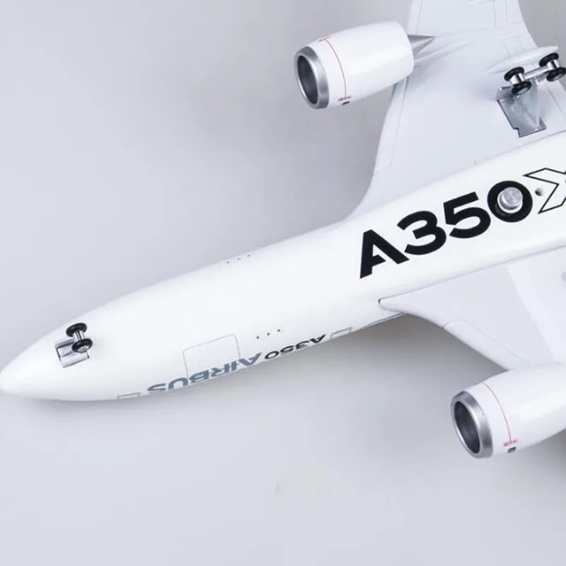 47 см 1/142 масштаб самолет Airbus A350 прототип XWB авиакомпания Модель W светильник и колеса литья под давлением пластиковая Смола самолет для сбора