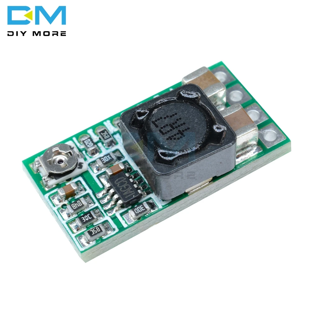 Mini DC 12 24V To 5V 3A Макс понижающий модуль питания преобразователь напряжения