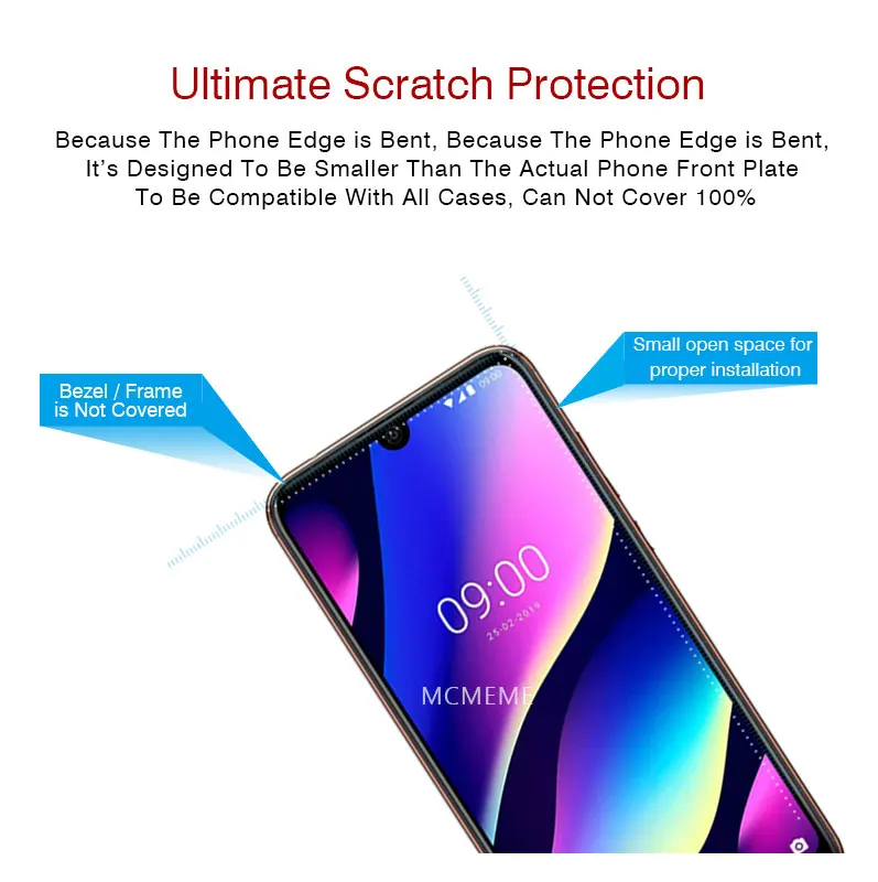 10 шт./лот закаленное стекло для Wiko View 3 3pro lite защита экрана телефона ультратонкая