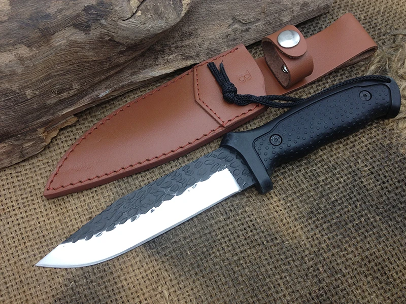 Купить A08 ковка кемпинг тактический фиксированным Ножи для шашлыков, 5Cr13Mov лезвия ABS Ручка Охотничьи ножи, выживания Ножи.