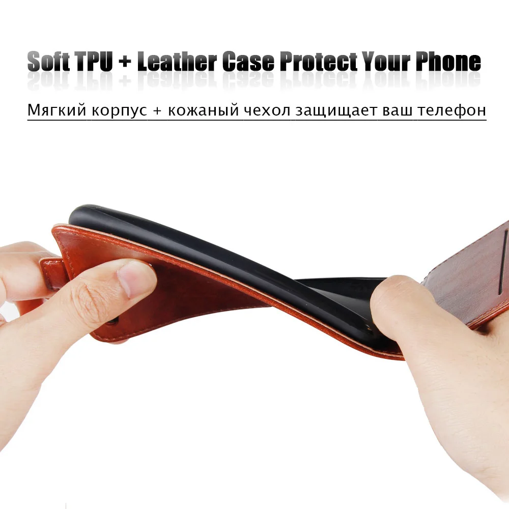 Кожаный флип чехол JONSNOW для Samsung Galaxy J2 2018 защитный задней панели телефона Pro J4 J6 A8