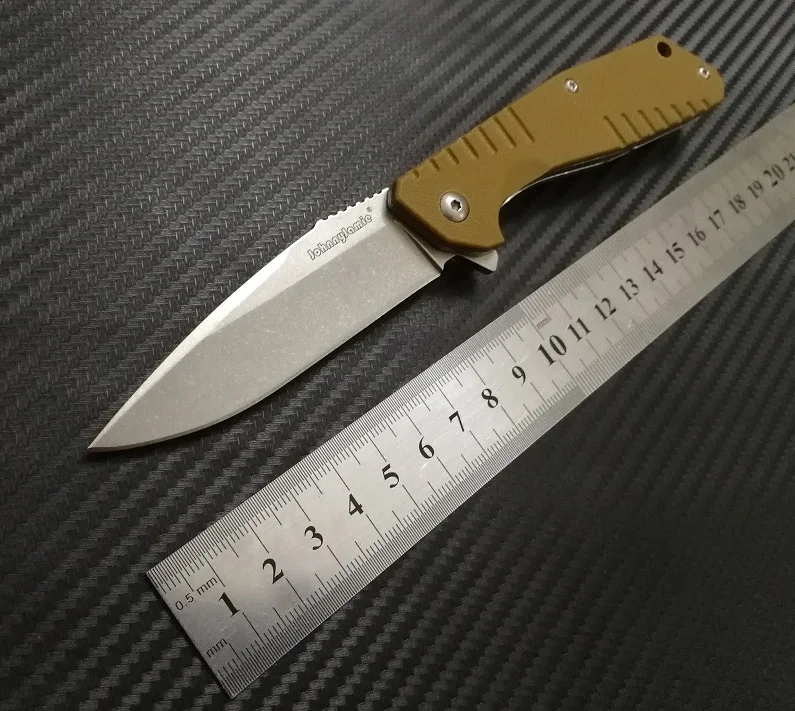 Карманный нож JohnnyJamie 440C тактический складной клинок из стали G10 с