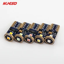 100 pces x de alta potência 3030 chip lampada t10 w5w 7 w 194 168 3smd canbus led drl backup reversa cúpula lado luzes indicadoras