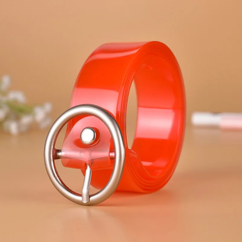 Fashion Transparent Plastic Children Belts For Boys Girls Kid Waist Strap Waistband For Trousers Jeans Pants Adjustable Z30