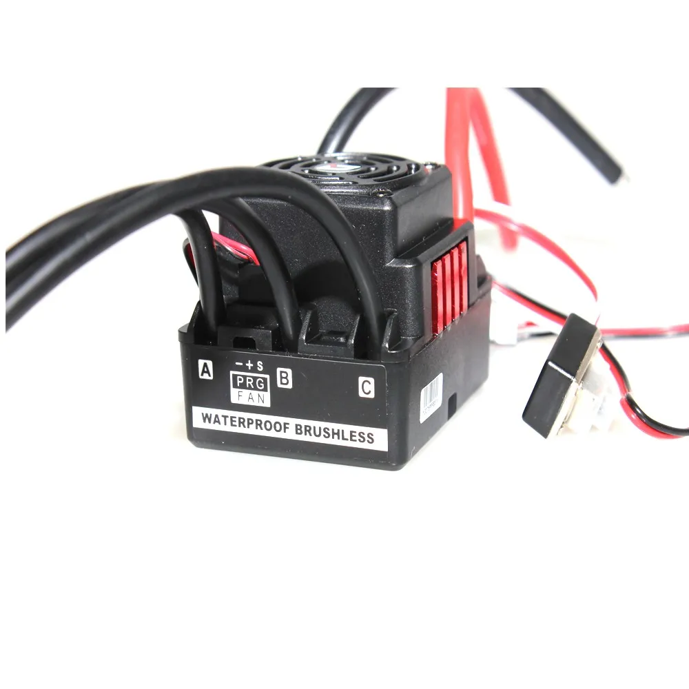 Hobbywing QUICRUN WP16BL30/WP10BL60/WP8BL150 контроллер скорости 30A/60A/150A 2-6S Lipo BEC бесщеточный ESC для RC автомобиля F17871/3