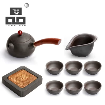 

TANGPIN japanese ceramic teapot kettle teacup tea pot chinese kung fu tea set