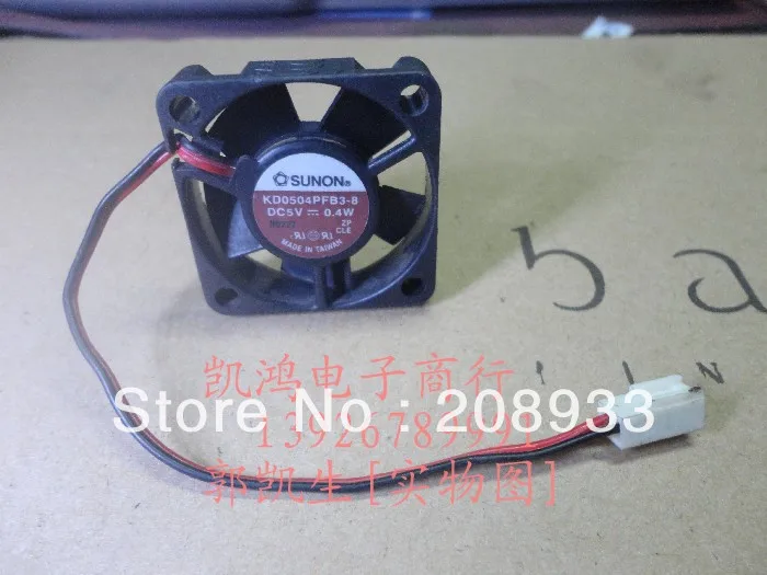 SUNON KD0504PFB3 8 5 В 0.4 Вт 4 СМ 4010 переключатель шасси вентилятор + охлаждения|fans rotation|fan air