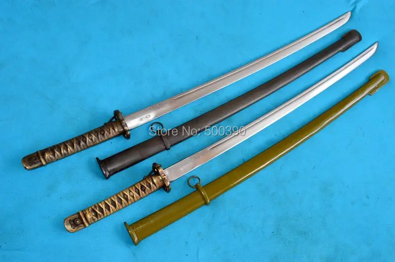 WW2 WWII Military Japanese NCO Sword Saber Katana Brass Handle repro