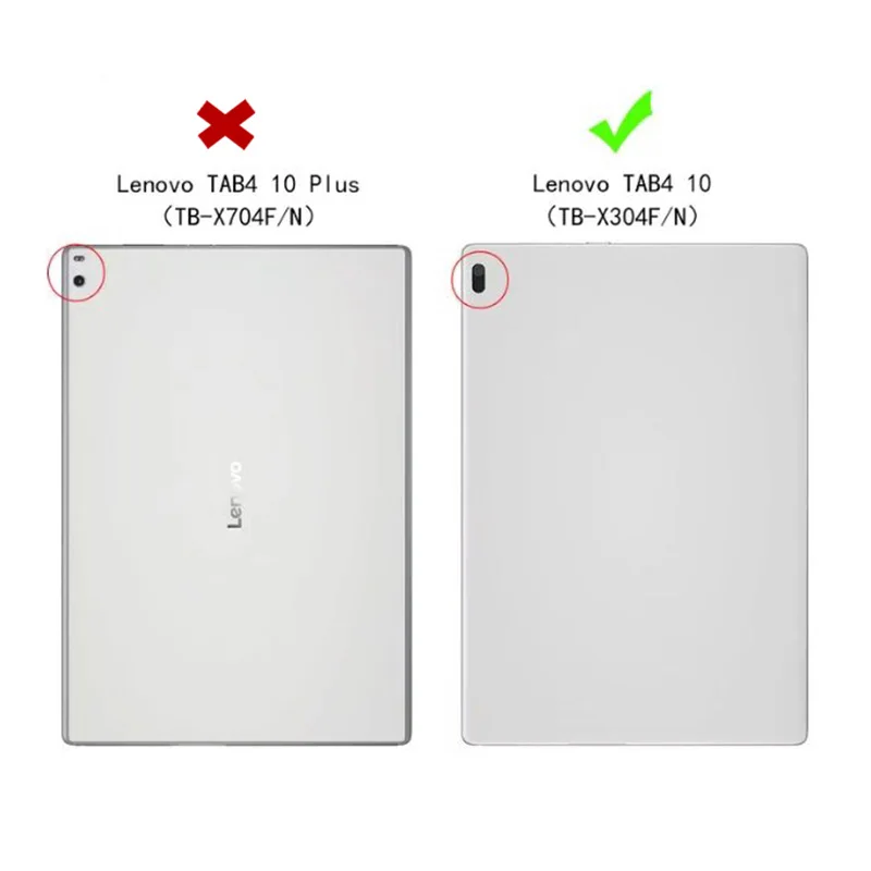 For Lenovo Tab4 Tab 4 10 TB-X304L PU Leather Cover Case For 10.1 inch TB-X304L TB-X304F TB-X304N Protective Shell tablet Covers (2)