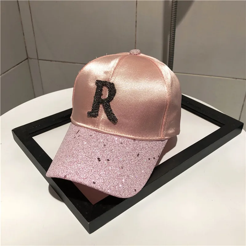 Крутая розовая черная серая летняя бейсболка новая хлопковая кепка Kpop молодежная с буквенным принтом унисекс Женские Мужские шапки бейсболки в стиле хип-хоп