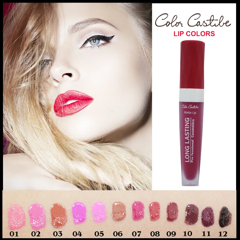 

Color Castle New lipgloss waterproof longlasting lipgloss matte lipstick