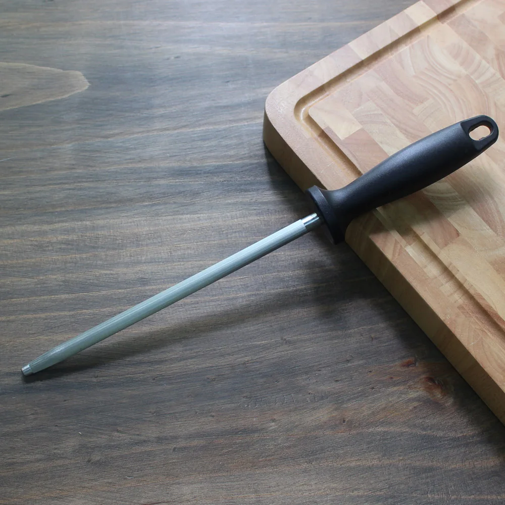 8inch Stainless Steel Knife Rod Sharpener Pole Kitchen Tools