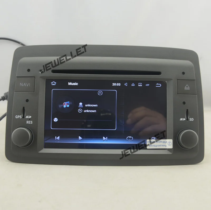 Восьмиядерный IPS экран Android 9 0 Автомобильный GPS Радио навигатор для Fiat Panda 2003 2011 с
