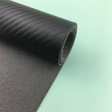 Углеродного волокна автомобиль кожа Накладка порога Обложка шаг Guard 120*50 см