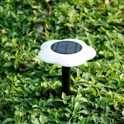 2 шт. 3,7 V IP68 10 светодиодный Светодиодный садовый светильник фонарь на солнечных батареях на открытом воздухе Водонепроницаемый освещение