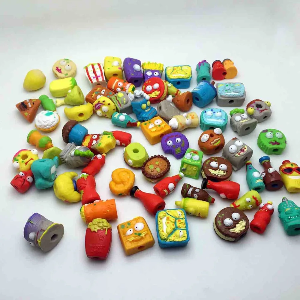 

10-200PCS/Lot Cartoon Anime Action Figures Toys Garbage Moose The Grossery Gang Model Toy Dolls Kids Collection Model