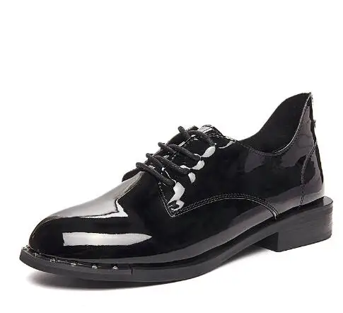 Женские туфли оксфорды в британском стиле из мягкой кожи|oxford flats|oxford shoes womenleather