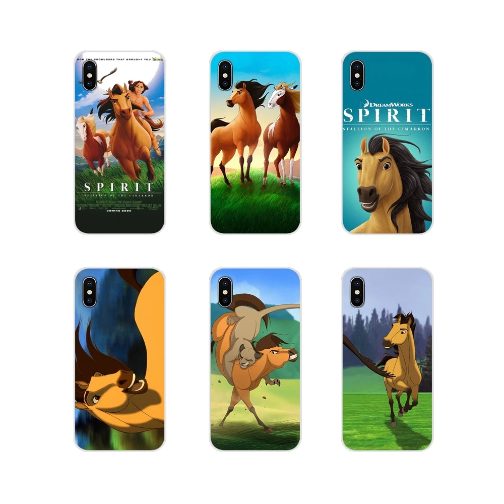 

For Huawei P Smart Mate Honor 7A 7C 8C 8X 9 P10 P20 Lite Pro Plus Spirit Stallion Cimarron Horse Accessories Phone Shell Covers
