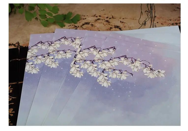 Мультфильм сказки Маленький принц история и ретро четыре сезона растения цветы живопись письмо Бумага записи Бумага канцелярские