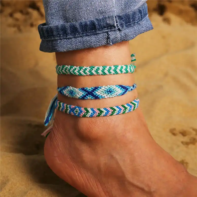 Adjustable Anklet Anklets Friendship Matching Bracelet And Anklet 2025